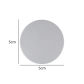 5cm Round Grey