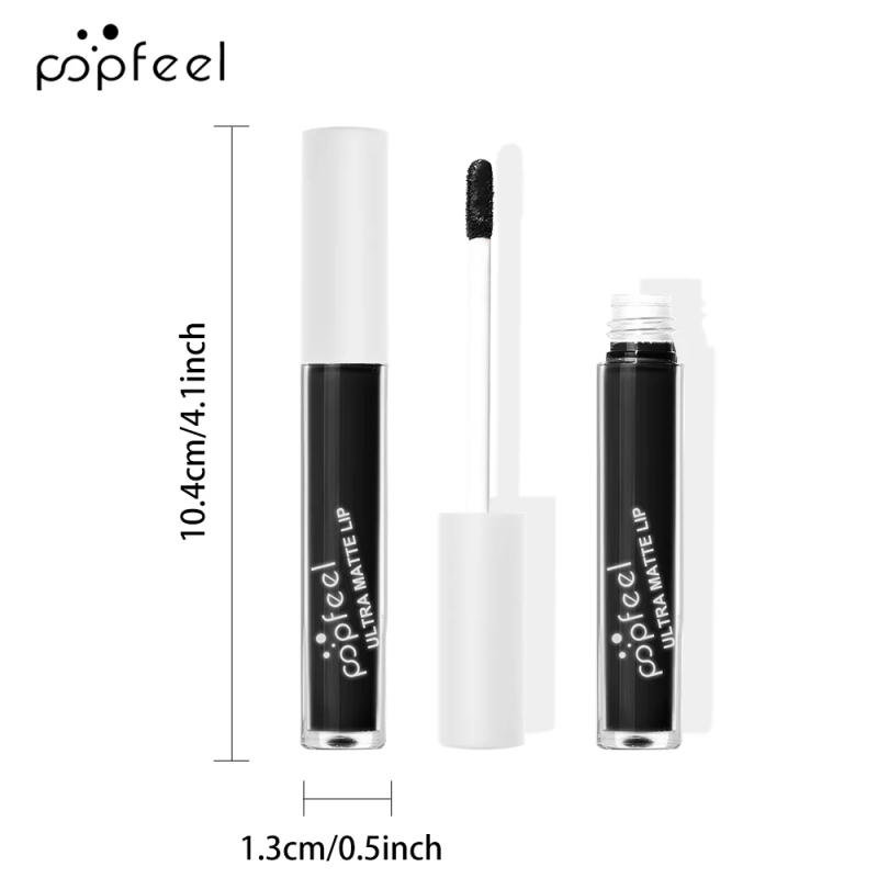 Description Picture 3 of itemPOPFEEL Hallowmas Lip Makeup Kit Black Lip Stick Black Lip Gloss Matte Lip Stick Long Lasting