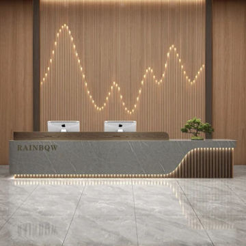 Service Executive Reception Desks Register Computer Futuristic Reception Desks Podium Escritorios De Oficina Salon Furniture