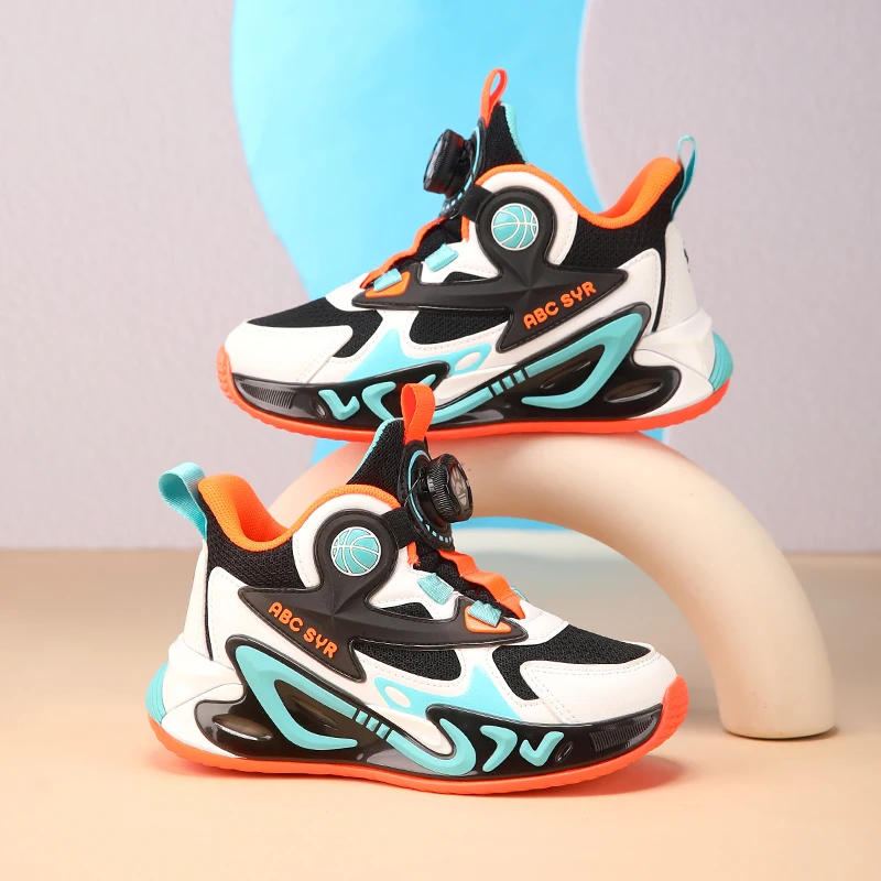 Description Picture 6 of itemChildren's Walking Shoes Popular Lightweight Anti Slip Running Shoes Fashionable Comfortable Thick Soled Sports Shoes for Kids