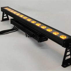 4pcs Individual pixel Control 14x15W  5 in 1 rgbwa Outdoor IP65 Waterproof LED Wall Washer City Color Strobe Beam Light