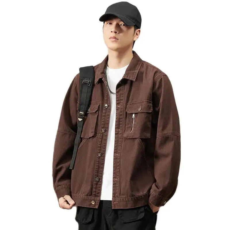 Description Picture 5 of itemSpring men oversized vintage work jacket 150kg