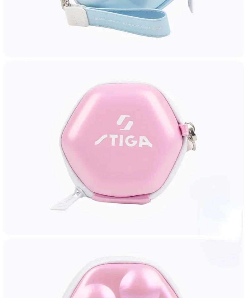 Description Picture 4 of itemSTIGA Hard Table Tennis Box Table Tennis Storage Box Portable Chain Ball for 4pcs table tennis ball