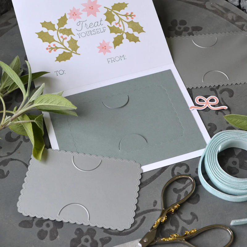 Description Picture 4 of itemLucky Goddess Metal Cutting Dies Gift Card Tabs Diy Scrapbooking Photo Album Decorative Embossing Paper Card Crafts