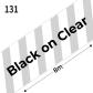 Black on Clear