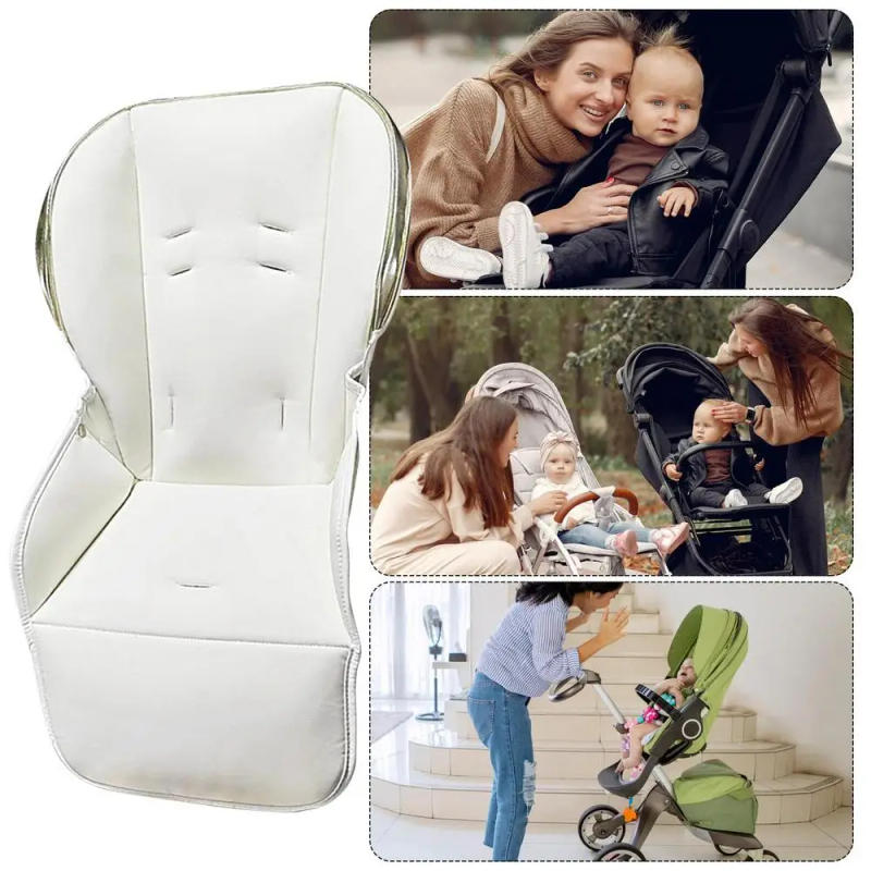 Description Picture 5 of itemToddler High Chair Leather Cover PU Leather Toddler High Chair Cover Pad Protector From Spills And Crumbs Kids Dining Chair