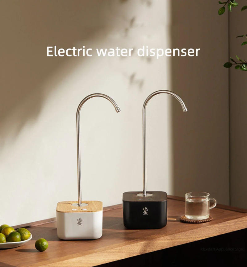 Description Picture 2 of itemNew Intelligent Water Dispenser USB Electric Water Bottle Pump 2 Gear Quantitative Bucket Bottle Dispenser Wireless Pump 2000mAh