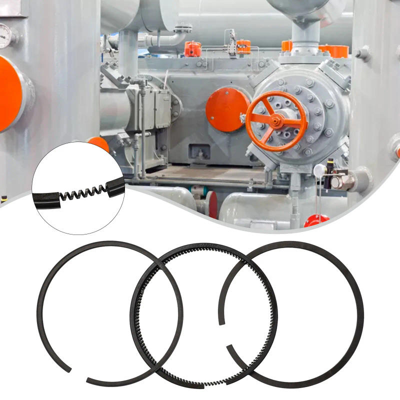 Description Picture 4 of item3pcs 42mm/47mm/48mm/51mm/65mm Dia Piston Rings Set For Air Compressor Pneumatic Parts Balance Rings