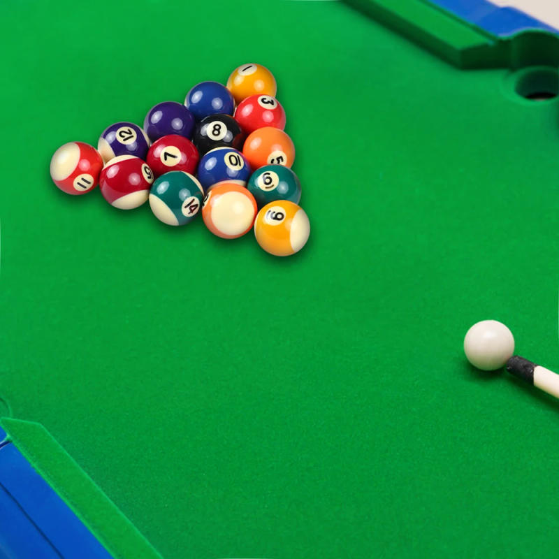 Description Picture 4 of item25MM / 32MM / 38MM Children Billiards Table Balls Set Resin Small Pool Cue Balls Full Set