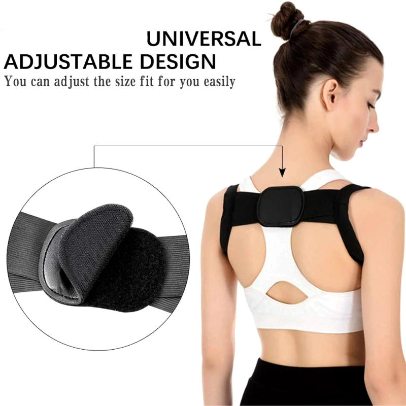 Description Picture 4 of itemBack Posture Corrector Belt Adjustable Shoulde Neck Spine Reshape Body for Column Posture Correction for Women Men Straightener