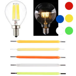 10pcs Diode LED Repair Incandescent Light Accessories Light Beads LED Bulb Tube LED Filament Lamp Parts