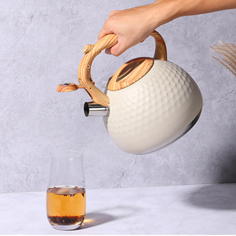 Description Picture 3 of item3L Whistling Kettle Anti Scald Handle Cookware Cooktop Teakettle Stainless Stove Teapot Tea Kettle for Outdoor Large Capacity