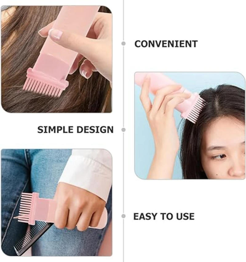 Description Picture 6 of itemNew 180ML Refillable Bottle Hair Dye Shampoo Plastic Applicator Comb Dispensing Salon Oil Hair Coloring Hairdress Styling Tool