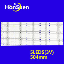 LED backlight strip 5 lamp for Skyworth 49"TV 49G6 SW49D05-ZC14CG-03 5800-W49004-0P00 CRH-A49353510055BAREV1.0B