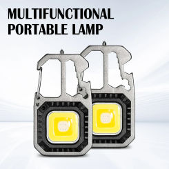 Portable Flashlight Keychain Light Mini Camping Life Waterproof 500Lm Rechargeable Spotlight Led Work