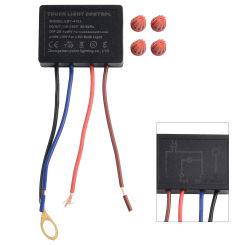 220V Touch Light Switch Table Lamp Dimmer Control Module Sensor EU Touch Switch Compatible With Incandescent Lamps LED Sconces