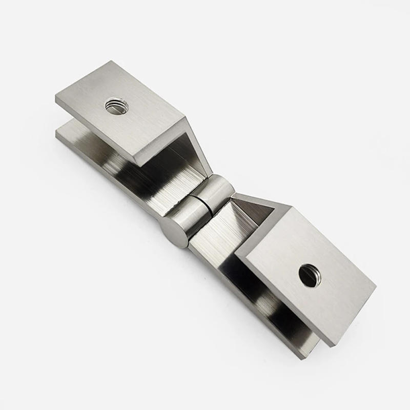 Description Picture 4 of item1pc Glass Door Hinge Fixed Clamp Shower Glass Door Clip Connector Bathroom Accessories Cabinet Cupboard Hardware Clamp