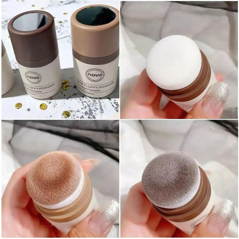 Description Picture 4 of itemHair Fluffy Powder Instantly Black Brown Root Cover Up Natural Hair Filling Hair Line Shadow Contouring Powder Hair Concealer
