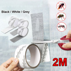 Strong Self Adhesive Window Screen Repair Tape Window Net Screen Repair Patch Anti-Insect Mosquito Mesh Covering Up Holes