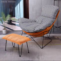 Nordic light luxury rocking chair home living room balcony lazy leisure chair bedroom nap single sofa net red reclining chair