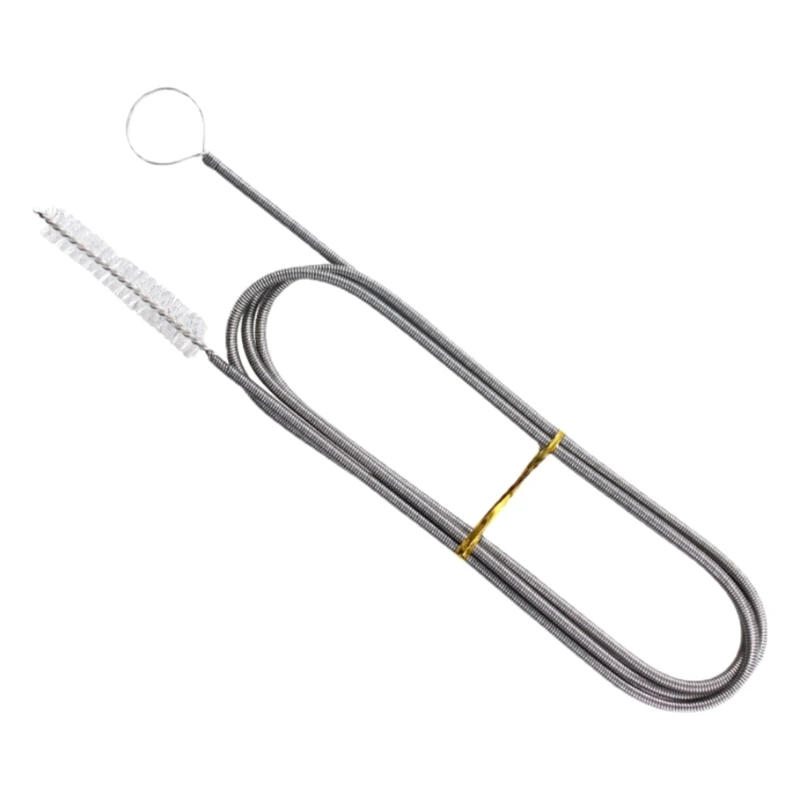 Description Picture 2 of itemLong Drain Brush Long Pipe Cleaner Flexible Tube Cleaning Brush Flexible Feeding