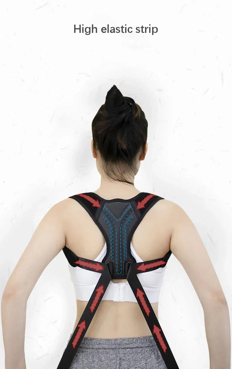 Description Picture 6 of itemBack Posture Corrector Corset Clavicle Spine Posture Correction Adjustable Support Belt Pain Relief Traine Spine Posture Support