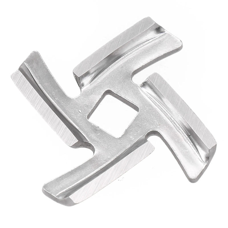 Description Picture 5 of item1/3 Pieces/Set Meat Mincer Knifes Stainless Steels Bore 8mm 4 Blades Square Hole Kitchen Meat Grinder Parts