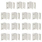 15PCS White