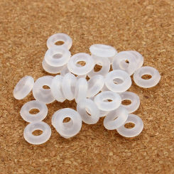 80 PCS Rubber Gasket Seal Ring Kit Bangle The Jewelry Silicone Stopper Sealer Office