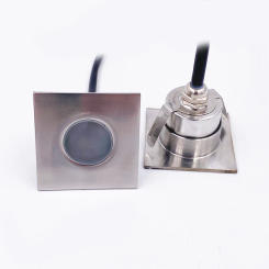 Mini Led Square Waterproof Outdoor Garden Lights Ground Floor Spot Recessed Terrace Deck Driveway Lawn Lamp RGB IP68 12V 24V 2W