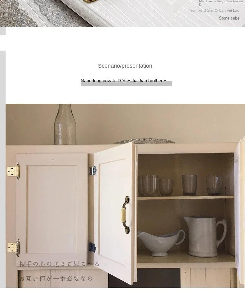 Description Picture 5 of itemCeramic Cabinet Handles Furniture Cupboard Wardrobe Dresser Pulls Hardware Zinc Alloy Kitchen Door Drawer Knobs