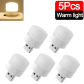 5Pcs-Warm light