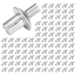 Aluminum Blind Rivet Half Round Head Core Rivets Dome Head Pop Rivet Knock Type Expansion Rivets For Home Electronic Precision