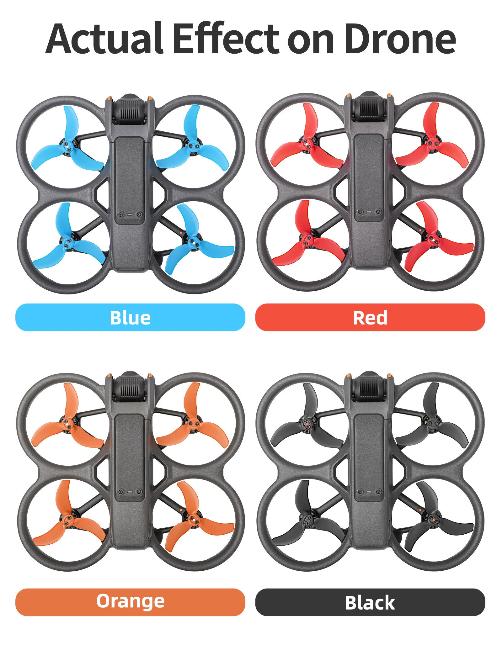 Description Picture 6 of item4pcs Avata 2 Propellers 3032S Blade Propeller Replacement Spare Parts For DJI  Avata 2 Drone Accessories