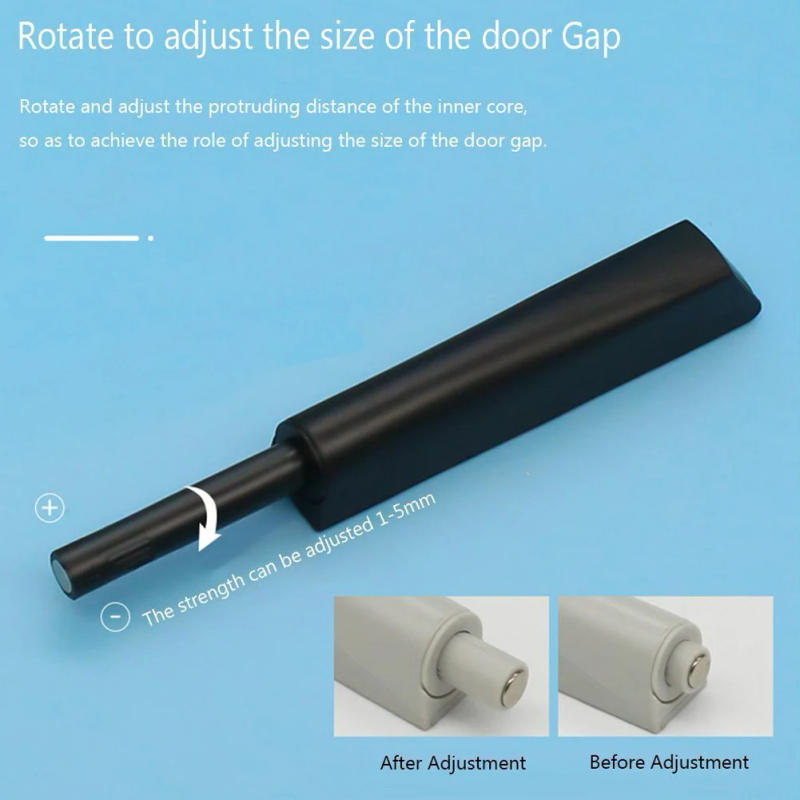 Description Picture 6 of itemBrand New Durable High Quality Practical Door Catch Cabinet Magnetic Catch Cupboard Drawer Touch Release Catch