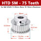 16mm (for belt 15mm)