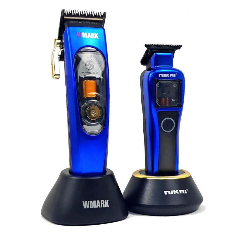 Description Picture 2 of item10000RPM 2PC Set Professional Hair Clipper High Quality Salon Electric Hair Trimmer  for Man Barber WMARK NG-9004 N-7776