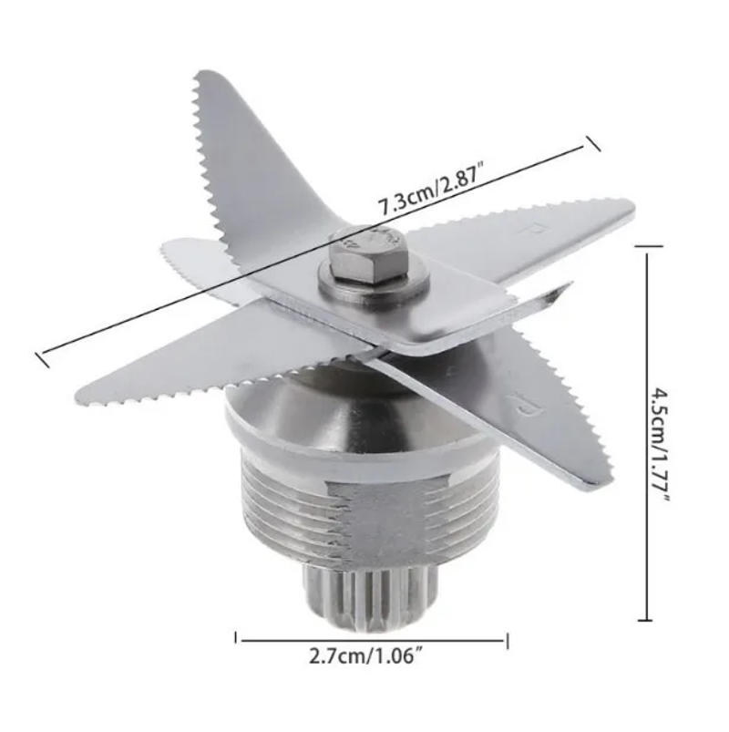 Description Picture 2 of itemBlender Parts Blades Knife for Biolomix t5200 jtc 767 800 TWK TM 767 800 Ice Juicer Blender Accessory 2L Jar 010 767 800 G5200