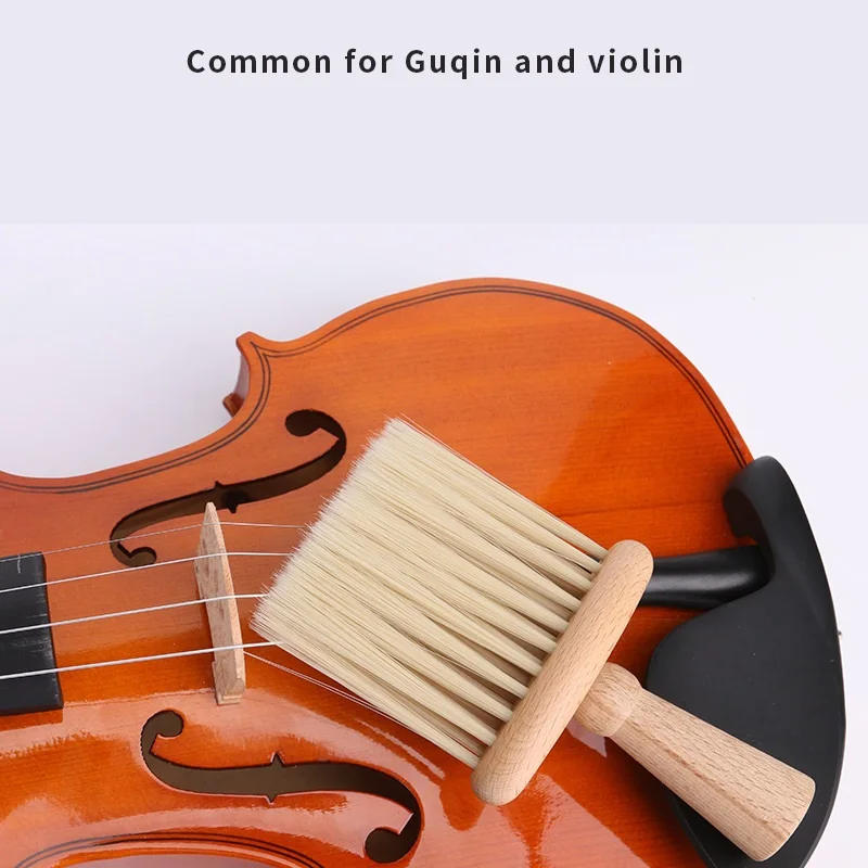 Description Picture 3 of itemGuzheng Guitar Violin Cleaning Brush Dust Removal Bristle Brush Musical Instrument Cleaning Tool