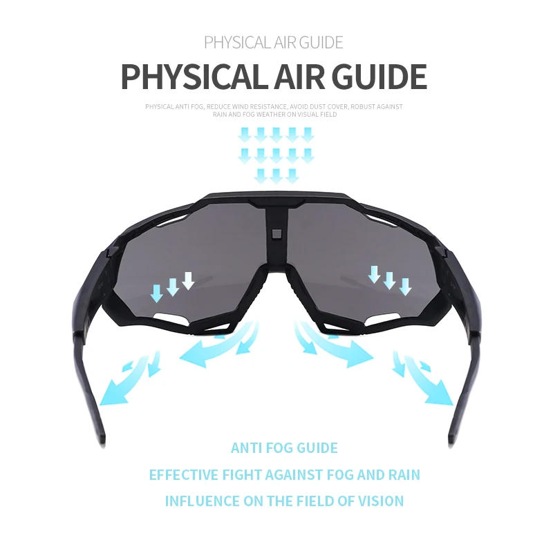 Description Picture 3 of itemNew UV400 Cycling Sunglasses For Men Women Outdoor Sports Running Fishing Eyewear Mountain Road Bike Goggles Bicycle Equipment
