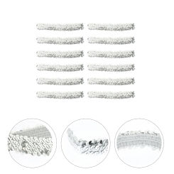 12Pcs Delicate Sequins Headband with Sequins Shinny Hairbands for Women