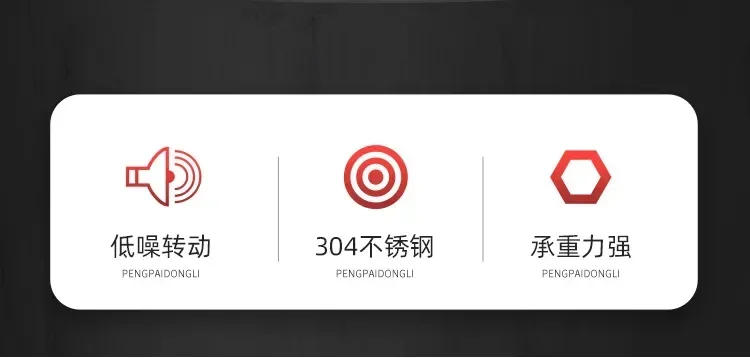 Description Picture 5 of itembearing universal pulley U/ V/H-shaped groove wheel angle steel 360 degree guide rail with spring casters