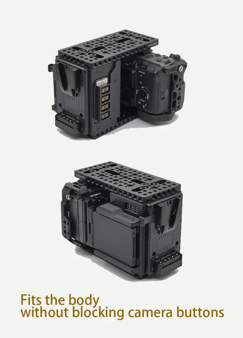 Description Picture 3 of itemFusionRig For Sony FX3/FX30 Camera Cage Expansion Module cineback