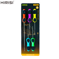 Hirisi 5 x Carp Fishing Bait Needle Set Pop Up Boilie Rigs Splicing Needle BT20 Carp Hook Link Making Tools Fishing Accessories