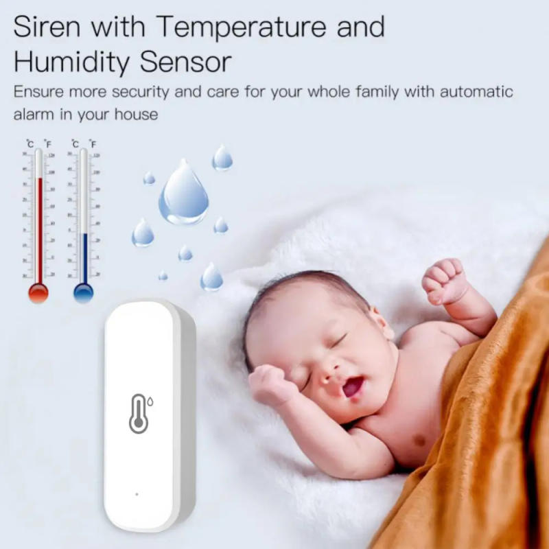 Description Picture 5 of itemNew Tuya WiFi/Zigbee Smart Temperature Humidity Sensor SmartLife Smart Home APP Control Thermometer For Alexa Google Assistant