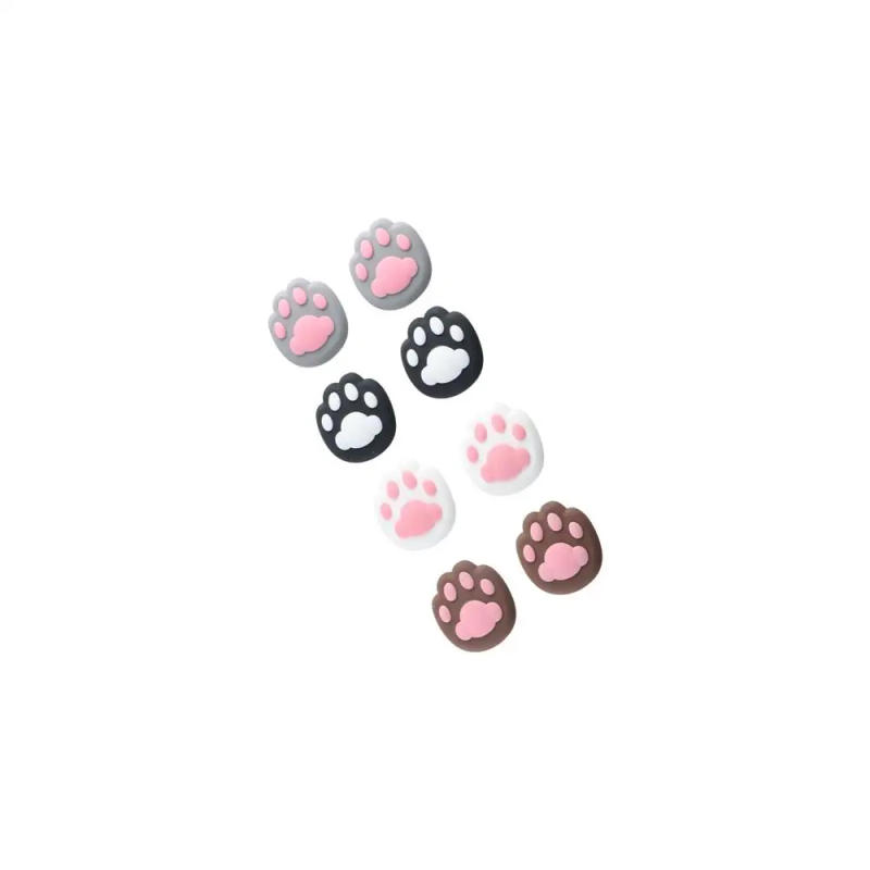 Description Picture 2 of item2Pc Cartoon Wall Protector Door Crash Pad Cat Claw Silicone Door Stopper Shockproof Guard Door Handle Bumper Cabinet