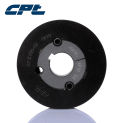 CPT SPZ V-Belt pulley double Groove, 104 mm outside diameter, 100mm pitch diameter, 1610 Bushing, SPZ100-02-1610