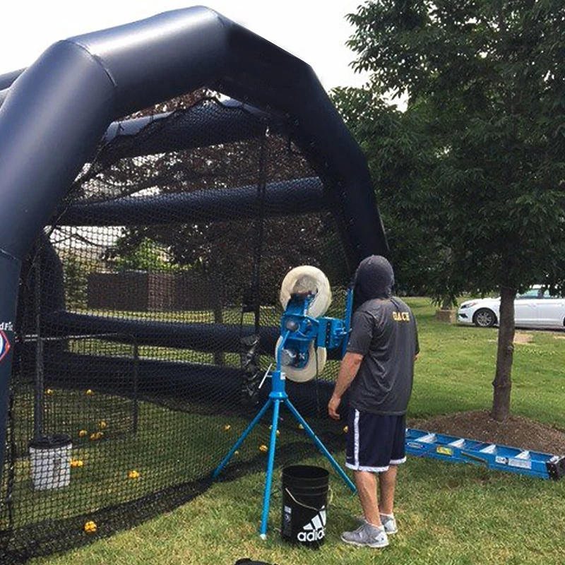 Description Picture 5 of itemAIR Tight Popular Sport Game Natting Cage Inflatable Baseball/Softball Batting & Pitching CAGE With Netting