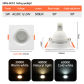 Square 5W White