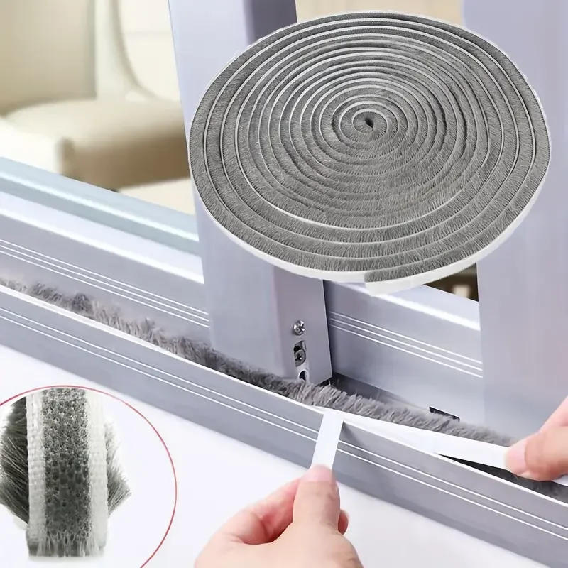 Description Picture 3 of item32.8Ft Weather Stripping Door Window Seal Strip, Selfadhesive Strong Adhesion, Soundproofing, Draft Blocker, Dustproof